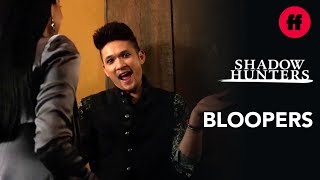 Shadowhunters  Season 3A Bloopers Part 3  Freeform [upl. by Mientao]