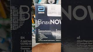 BinaxNOW Covid self test at Walmart [upl. by Trevar]