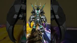 black wargreymon custom paint digimon bandai figurerise amplified [upl. by Pfister]