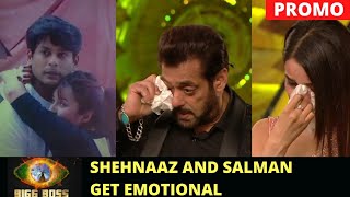 Shehnaaz Gill pays TRIBUTE to Sidharth Shukla with Tu Yaheen Hai song on Bigg Boss 15 Salman Khan [upl. by Adnolahs661]