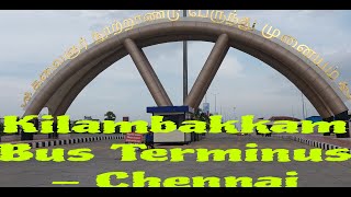 KilambakkamBus TerminusChennaiTamilnadu [upl. by Etem]