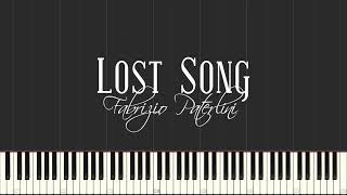 Lost Song  Fabrizio Paterlini Piano Tutorial [upl. by Cheffetz434]