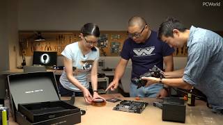 Watch us build an AMD Threadripper 1920XNvidia GTX 1080 Ti PC part 2 Building it live [upl. by Stormi]