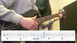 The Lions Mouth  Kajagoogoo  Bass Cover with Tabs [upl. by Atterol]