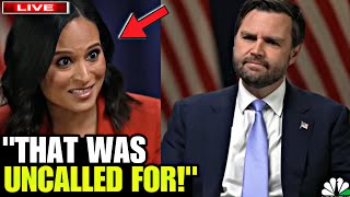 Host Kristen Welker ESCORTED OFF SET After INSULTING JD Vance For EXPOSING This On Kamala Harris [upl. by Anceline]