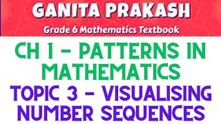 Visualising number sequences Patterns in Mathematics Ganita Prakash Class 6 Maths [upl. by Leisha784]