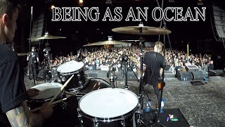 Being As An Ocean Live Drum Cam  quotDissolvequot [upl. by Sherburne]