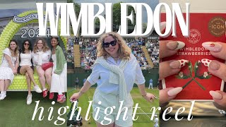 THE CHAMPIONSHIPS WIMBLEDON 🎾 🍓 a highlight reel [upl. by Abeh]