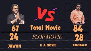 Salman Khan vs Shahrukh Khan full comparison video [upl. by Nowahs]