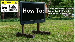 DIY TV Stand [upl. by Arretak]