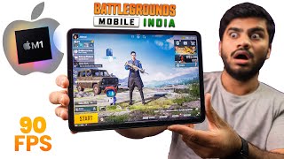 iPad Pro M1🔥BGMI🔥 Gameplay Review with FPS Counter 90FPS Test  😍Best Device for BGMI [upl. by Aiam]