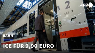 Deutsche Bahn verkauft ICETickets für Kurzstrecken für 990 Euro  AFP [upl. by Symer]