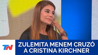 Zulemita Menem respondió las críticas a su padre que lanzó la ex presidenta Cristina Kirchner [upl. by Animrelliug896]