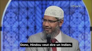 Estce Que LInde Sera Hindou Pour LÉternitéZakir Naik [upl. by Huberto228]