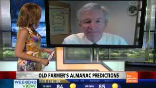 The Old Farmers Almanac on the Weather Channel [upl. by Ernaldus]