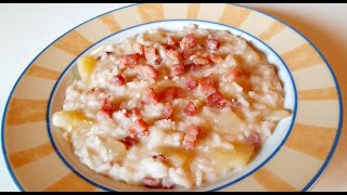 RISOTTO CON PATATE E PANCETTA saporitissimo [upl. by Gies70]