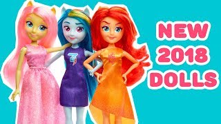 My Little Pony Equestria Girls new 2018 dolls [upl. by Ymmas]