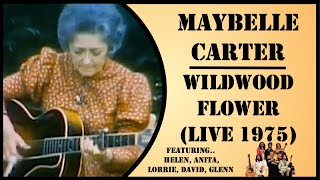 Maybelle Carter  Wildwood Flower Live 1975 [upl. by Nelleus]