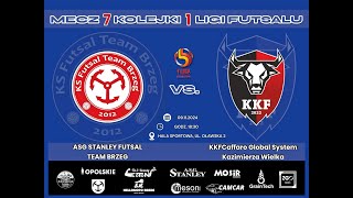 ASG Stanley Futsal Team Brzeg vs KKF Caffaro Global System Kazimierza Wielka [upl. by Ianaj]