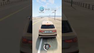 Volkswagen Golf 7 GTI Versus Audi RS3 beamngdrive beamng car gaming video [upl. by Hanah]