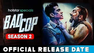 Bad Cop Season 2 Release date  Bad Cop Season 2 Trailer Bad Cop Season 2 Update DisneyplusHotstar [upl. by Eimorej370]