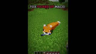 When Fox picks up the Mace in Minecraft rocket ready to launch💀🚀 [upl. by Ylenaj]