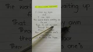 A Million Dreams Lyrics [upl. by Dressel]