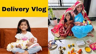 Delivery Vlog  My Baby’s Birth Story  My Labour And Delivery Vlog [upl. by Uel]