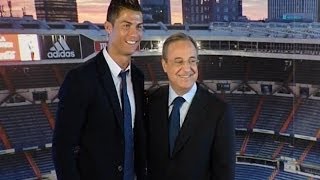 Florentino defiende a Cristiano tras las críticas de Blatter [upl. by Buffo]