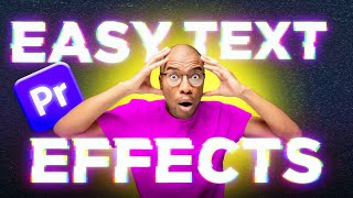 10 Premiere Pro Text Effects You Should Know [upl. by Eliath]