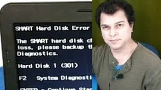 Smart Hard Disk Error  how to fix it  Error 301 hp maybe it was not bad [upl. by Akinorev]