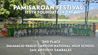 pamisaroan festivalDalmacioPablo Carpion National High SchoolSan Antonio Zambales2nd place [upl. by Dowlen152]