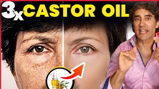 CASTOR OIL FOR YOUR FACE  Natures Botox [upl. by Crifasi]