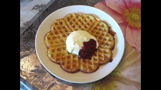 How To Make Swedish Waffles Frasvåfflor Recipe [upl. by Vandyke]