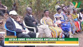 AGACENCWIRE Abeka emwe abarikwenda kwitanira itaka State House etaahire omu nshonga zaabo [upl. by Emlyn69]