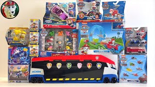 Paw Patrol Collection Unboxing Review  big truck  The mighty movie  True metalPaw Patrol ASMR [upl. by Zsazsa]