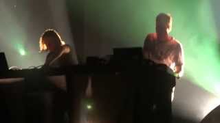 Kiasmos  Thrown  Burnt HD Live In Dour 2015 [upl. by Mauretta]