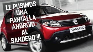 Cambio de radio Dacia Sandero [upl. by Yrekaz531]