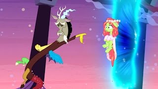 Discord Tries to Send Tree Hugger to Another Dimension  MLP Friendship Is Magic Season 5 [upl. by Tuesday]