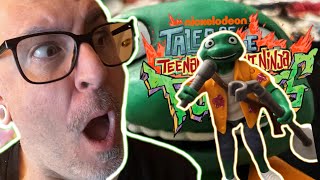 High School Michelangelo Figure Review  Walmart Exclusive Tales of TMNT Line [upl. by Devinne]