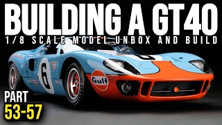 Building the DeAgostini Ford GT40 18 scale model  Stage 53  57  Unboxing amp Assembly Guide [upl. by Anyr]