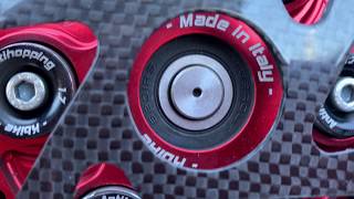 2012 Ducati 848 EVO dry slipper clutch red carbon fibre wheels [upl. by Yesdnyl]