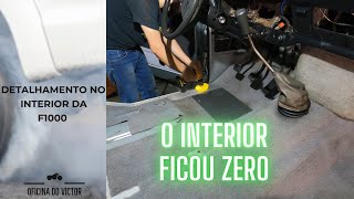 Como Deixar o Interior da Sua F1000 ZERO  Oficina do Victor [upl. by Nyrhtac]