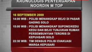 Kronologis Penyergapan Noordin M Top Di Solo [upl. by Coshow]