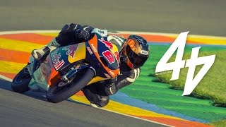 Riding Jack Millers Moto3 KTM [upl. by Elocel]