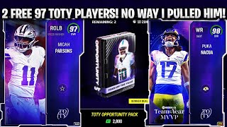 2 FREE 97 TOTY PLAYERS NO WAY I PULLED HIM TOTY SPECIAL OFFERS AND MORE [upl. by Seton]