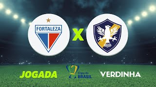 FORTALEZA X RETRÔ AO VIVO COPA DO BRASIL  14032024 [upl. by Angelico486]