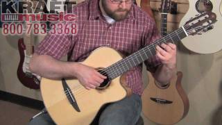 Kraft Music  Yamaha NCX900 AcousticElectric Classical Guitar [upl. by Ban88]