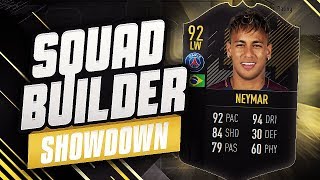 FIFA 18 SQUAD BUILDER SHOWDOWN  OTW NEYMAR [upl. by Sharos891]