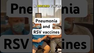 Pneumonia amp RSV Vaccines in Ontario Canada  Dr Curnew MD [upl. by Rehotsirhc]